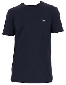 DIOR Camiseta Casual Azul Marino de Manga Corta y Cuello Redondo. 733J603B053-3580 Buy DIOR Camiseta Casual Azul Marino de Manga Corta y Cuello Redondo. 733J603B053-3580