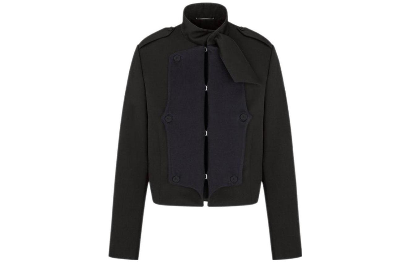 DIOR  Solid Color Patchwork Long Sleeve Casual Jacket 143C208A5307-C488 圖 6