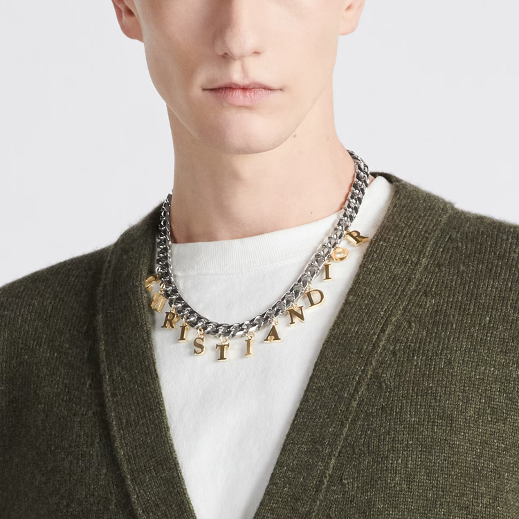 DIOR  Solid Color V-Neck Button Knit Cardigan Sweater. 243M230AT474-C680 圖 12