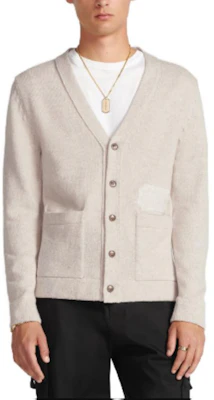 DIOR Solid Color V-Neck Button Knit Cardigan Sweater. 243M230AT474-C680 Shop DIOR Solid Color V-Neck Button Knit Cardigan Sweater. 243M230AT474-C680