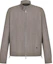 Buy DIOR Solid Color Zip-Up Jacket in Taupe Gray 113C440A5727-C880