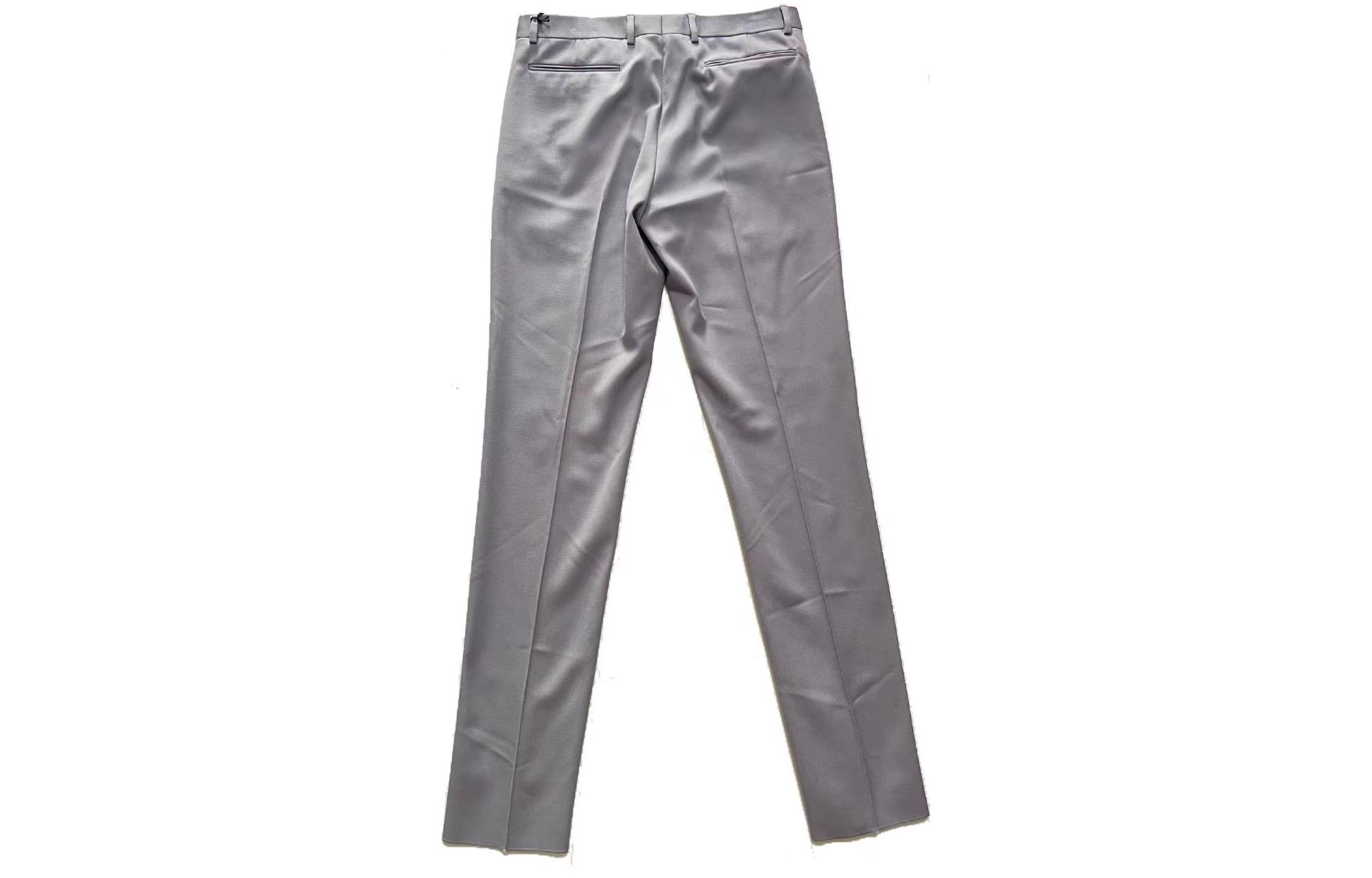 Lookbook DIOR Pantalones Casuales Rectos de Cintura Media Azul Nebuloso. 013C120A5180-C810