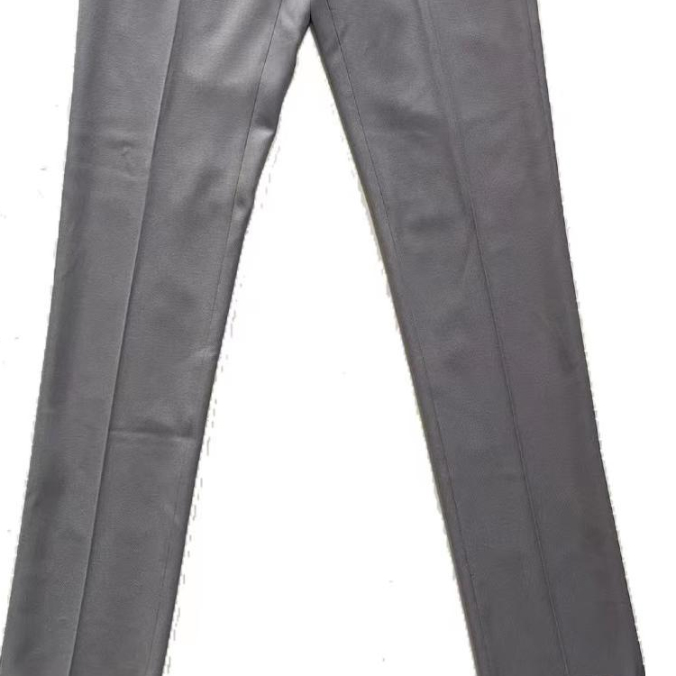 Sizing DIOR Pantalones Casuales Rectos de Cintura Media Azul Nebuloso. 013C120A5180-C810