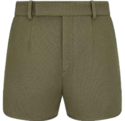 Dior Celana Pendek Casual Simple Straight Hijau. 383J131A0828-C689 Order Dior Celana Pendek Casual Simple Straight Hijau. 383J131A0828-C689