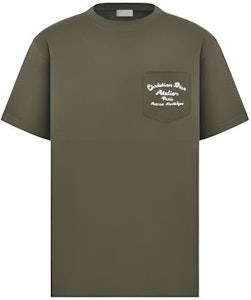 ディオール SS22 バックレタープリント クルーネックTシャツ ディープグリーン. 293J645A0677-C680 Buy ディオール SS22 バックレタープリント クルーネックTシャツ ディープグリーン. 293J645A0677-C680