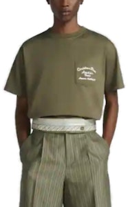 ディオール SS22 バックレタープリント クルーネックTシャツ ディープグリーン. 293J645A0677-C680 Shop ディオール SS22 バックレタープリント クルーネックTシャツ ディープグリーン. 293J645A0677-C680