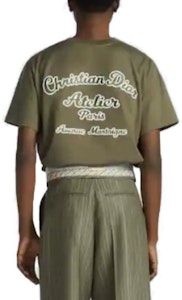 ディオール SS22 バックレタープリント クルーネックTシャツ ディープグリーン. 293J645A0677-C680 Purchase ディオール SS22 バックレタープリント クルーネックTシャツ ディープグリーン. 293J645A0677-C680