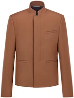 DIOR SS22 Brown Wool Long Sleeve Casual Blazer. 283C251A4739-C132 DIOR SS22 Brown Wool Long Sleeve Casual Blazer. 283C251A4739-C132