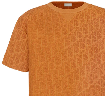 Camiseta DIOR SS22 Logo Gráfico Cuello Redondo de Algodón Naranja 113J692A0614-C141 Cheap Camiseta DIOR SS22 Logo Gráfico Cuello Redondo de Algodón Naranja 113J692A0614-C141