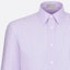 Sizing DIOR Striped Collar Button-Up Long Sleeve Shirt Light Purple 343C559A5982-C084