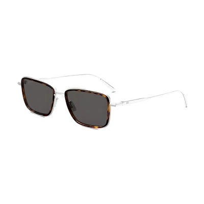 Dior Tortoiseshell Alloy Frame Irregular Shape Sunglasses. SUITS9UWRF5A0
