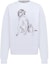 Order 디올 화이트 애니멀 프린트 크루넥 스웨트셔츠 383J679A0807-C088
