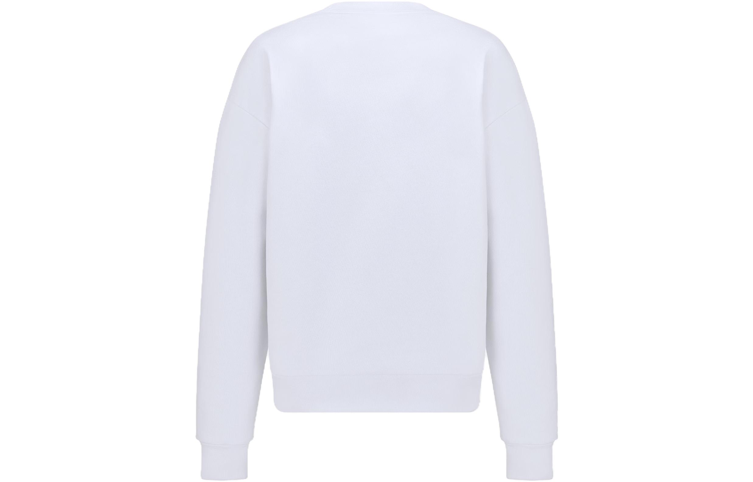 Lookbook 디올 화이트 애니멀 프린트 크루넥 스웨트셔츠 383J679A0807-C088