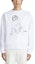 Shop 디올 화이트 애니멀 프린트 크루넥 스웨트셔츠 383J679A0807-C088