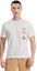 Shop DIOR Kaos Putih Grafis Straight-Fit Lengan Pendek. 393J696D0817-C089