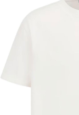 DIOR Kaos Putih Grafis Straight-Fit Lengan Pendek. 393J696D0817-C089 Sizing DIOR Kaos Putih Grafis Straight-Fit Lengan Pendek. 393J696D0817-C089