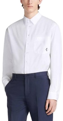 DIOR White Long Sleeve Casual Shirt with Subtle Logo. 243C551C1581-C088 Shop DIOR White Long Sleeve Casual Shirt with Subtle Logo. 243C551C1581-C088