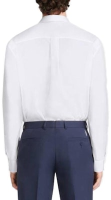 DIOR White Long Sleeve Casual Shirt with Subtle Logo. 243C551C1581-C088 Purchase DIOR White Long Sleeve Casual Shirt with Subtle Logo. 243C551C1581-C088