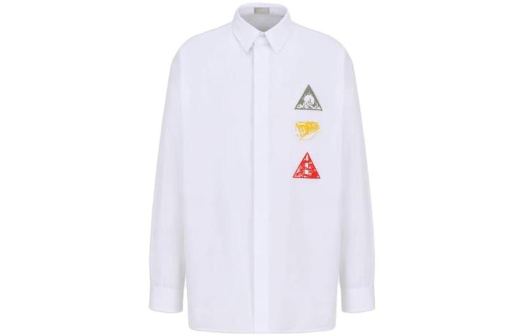 Order DIOR 白色印花长袖休闲衬衫. 393C531A1581-C089