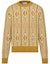 Order DIOR 黃色鑽石圖案針織長袖毛衣 313M650AT477-C180