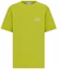 Buy DIOR Yellow Plain Knit Logo Embroidered Short Sleeve T-Shirt 943J605A0554-C681