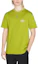 Shop DIOR Yellow Plain Knit Logo Embroidered Short Sleeve T-Shirt 943J605A0554-C681