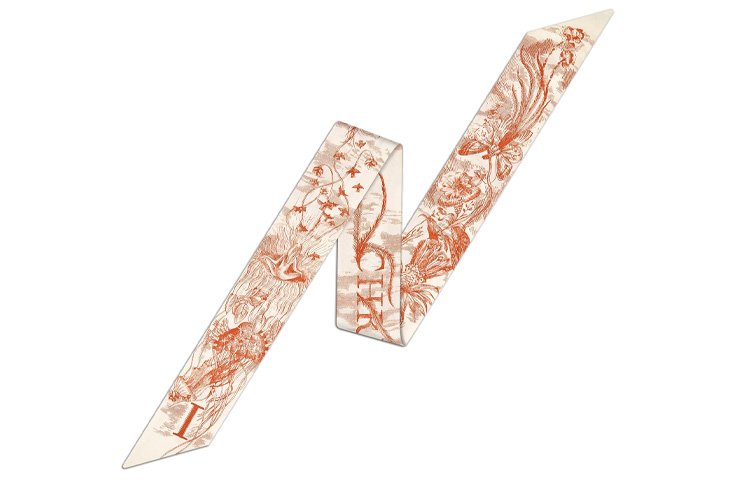 Dior ABCDior "Imagination" Mitzah Scarf Deep Orange. 11ABC106I600-C270 圖 2