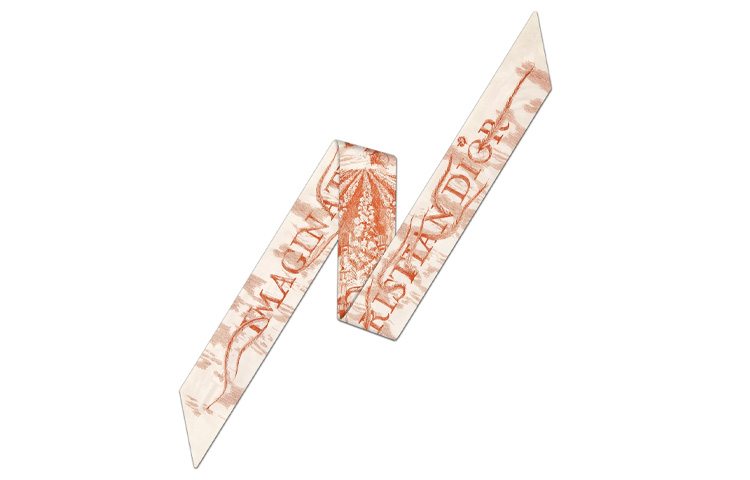 Dior ABCDior "Imagination" Mitzah Scarf Deep Orange. 11ABC106I600-C270 圖 3