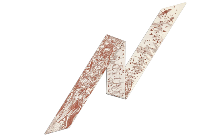 Dior ABCDior Autumn Mitzah Scarf Red. 11ABC106A600-C300