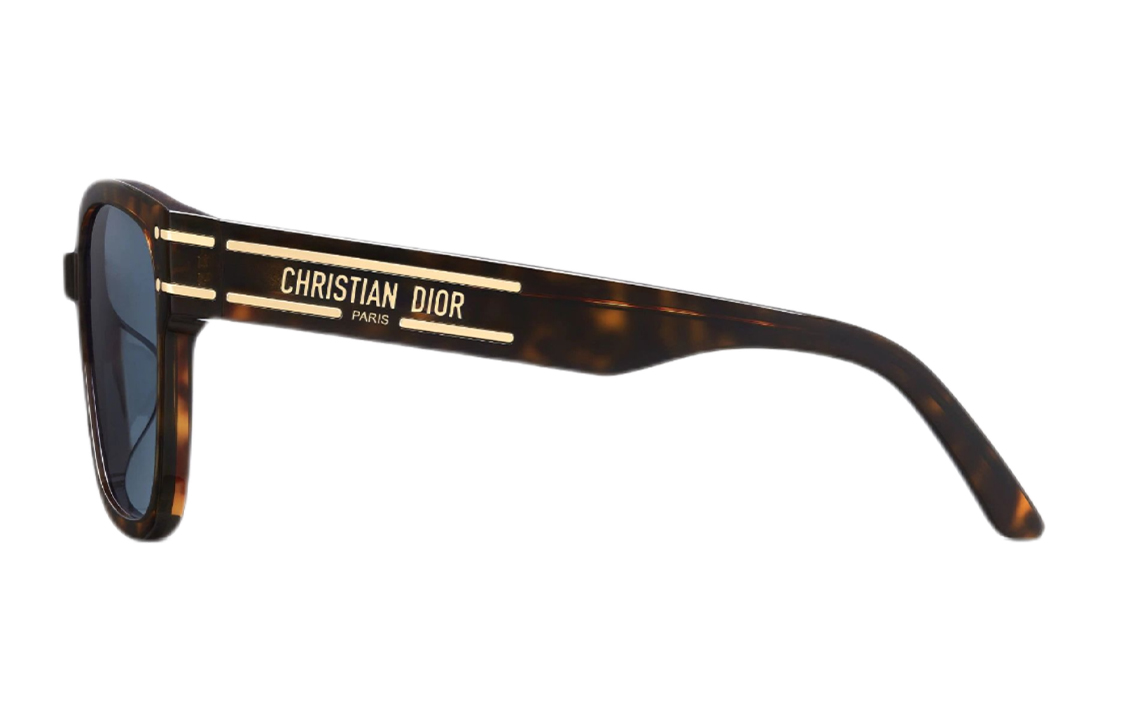 Shop DIOR Gafas de Sol Cuadradas de Acetato Unisex Estilo Moderno para Parejas. DSGTS7FXR-20B0