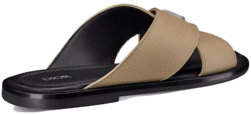 Sandal Rata Kulit Dior Alias 'Beige'. 3SA125YJK_H700 Shop Sandal Rata Kulit Dior Alias 'Beige'. 3SA125YJK_H700