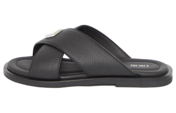 Dior Alias Leather Slide 'Black' 3SA125YJK_900