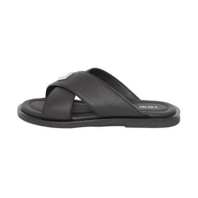 Dior Alias Leather Slide 'Black'