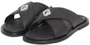 Order Dior Alias Sandal Kulit 'Hitam' 3SA125YJK_900