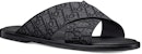 Sandal Dior Alias 'Dior Oblique - Hitam' 3SA126ZSA_H969