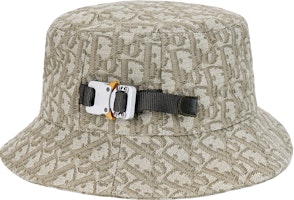Dior All-Over Logo Pattern Grey Bucket Hat for Men. 293C906J5763-C676 Dior All-Over Logo Pattern Grey Bucket Hat for Men. 293C906J5763-C676