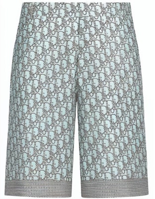 DIOR Pantalones Cortos Casuales Corte Recto Estampado Completo Hombre Azul 013C121A5650-C680 Buy DIOR Pantalones Cortos Casuales Corte Recto Estampado Completo Hombre Azul 013C121A5650-C680