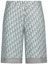 Buy DIOR Pantalones Cortos Casuales Corte Recto Estampado Completo Hombre Azul 013C121A5650-C680