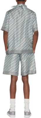 DIOR Pantalones Cortos Casuales Corte Recto Estampado Completo Hombre Azul 013C121A5650-C680 Purchase DIOR Pantalones Cortos Casuales Corte Recto Estampado Completo Hombre Azul 013C121A5650-C680