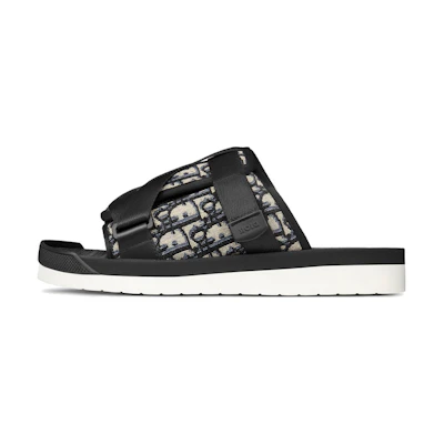 Dior Alpha Sandal 'Dior Oblique - Beige Black'
