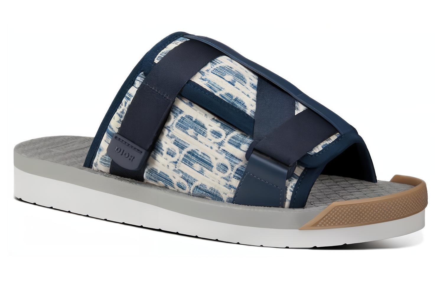 Lookbook Sandale Dior Alpha ''Oblique - Kasuri Bleu'' 3SA081ZLA_H560