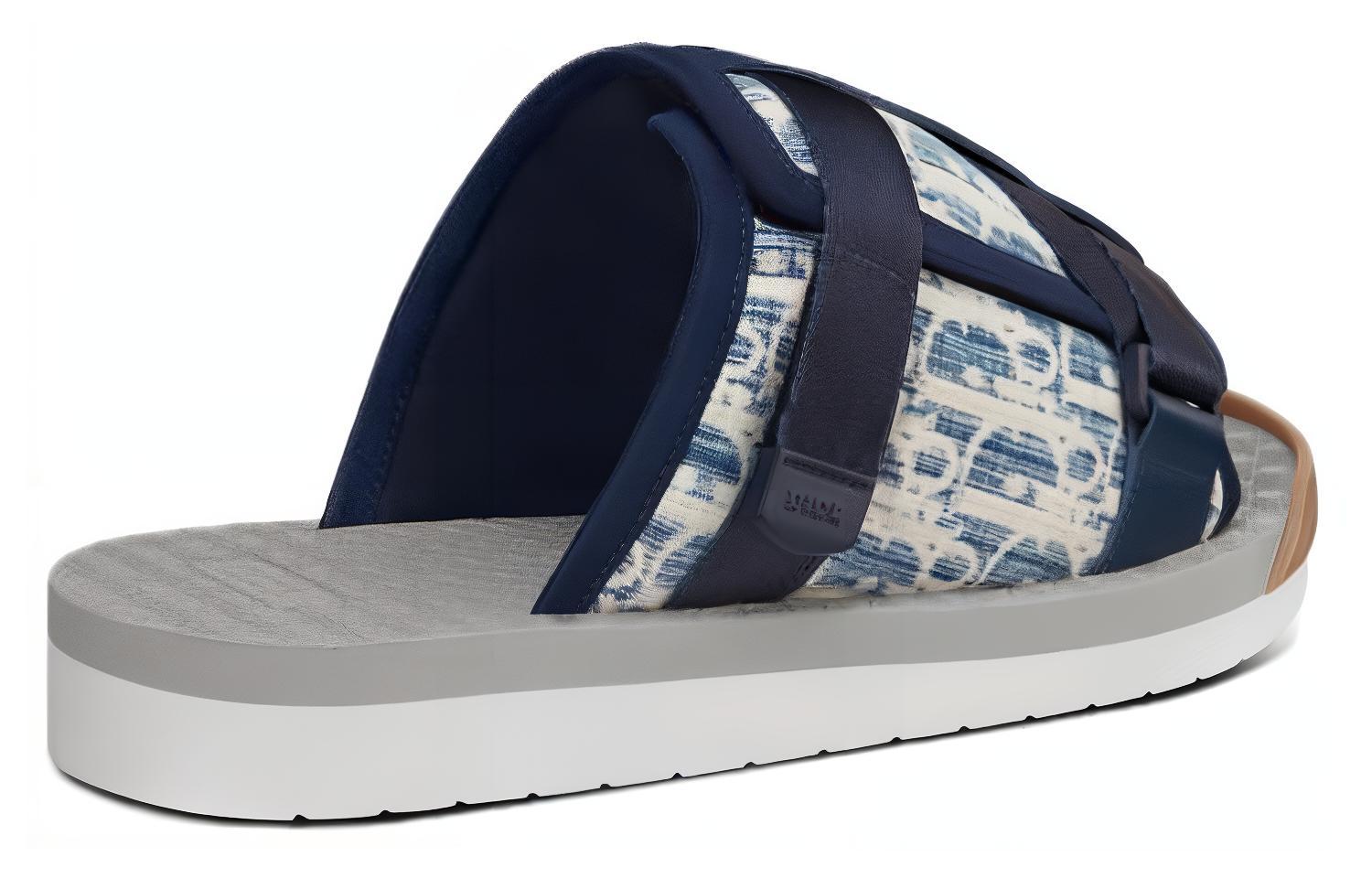 Shop Sandale Dior Alpha ''Oblique - Kasuri Bleu'' 3SA081ZLA_H560