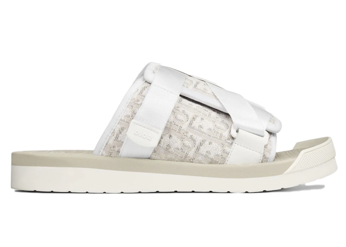 Dior Alpha Sandal 'Dior Oblique - Off-White'