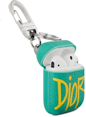 Dior And Shawn Airpods Case Green/Yellow Order Dior And Shawn Airpods Case Green/Yellow