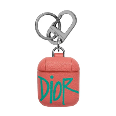 Dior And Shawn Airpods Case Pink/Green