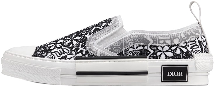 dior-and-shawn-b23-slip-on-black-white-embroidery-3-sn-262-zco-h169