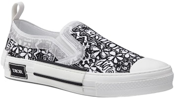 Dior And Shawn B23 Slip On Hitam Putih Sulaman 3SN262ZCO_H169 Lookbook Dior And Shawn B23 Slip On Hitam Putih Sulaman 3SN262ZCO_H169