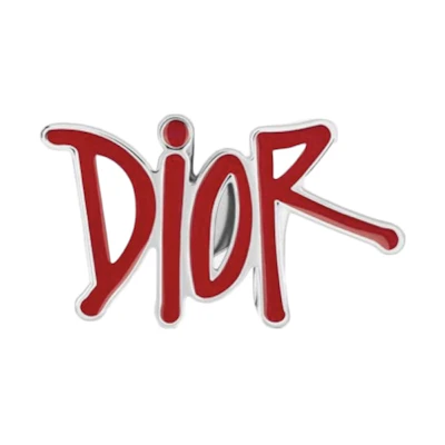Dior And Shawn Belt Buckle 35 MM Red