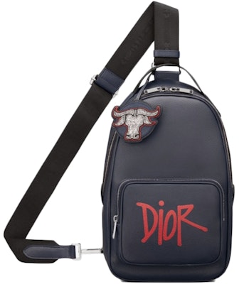 Dior And Shawn Crossbody Backpack Navy Buy Dior And Shawn Crossbody Backpack Navy