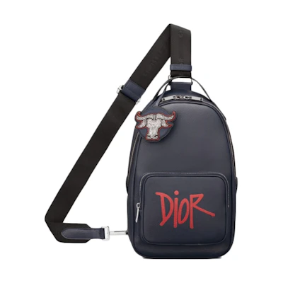 Dior And Shawn Crossbody Backpack Navy